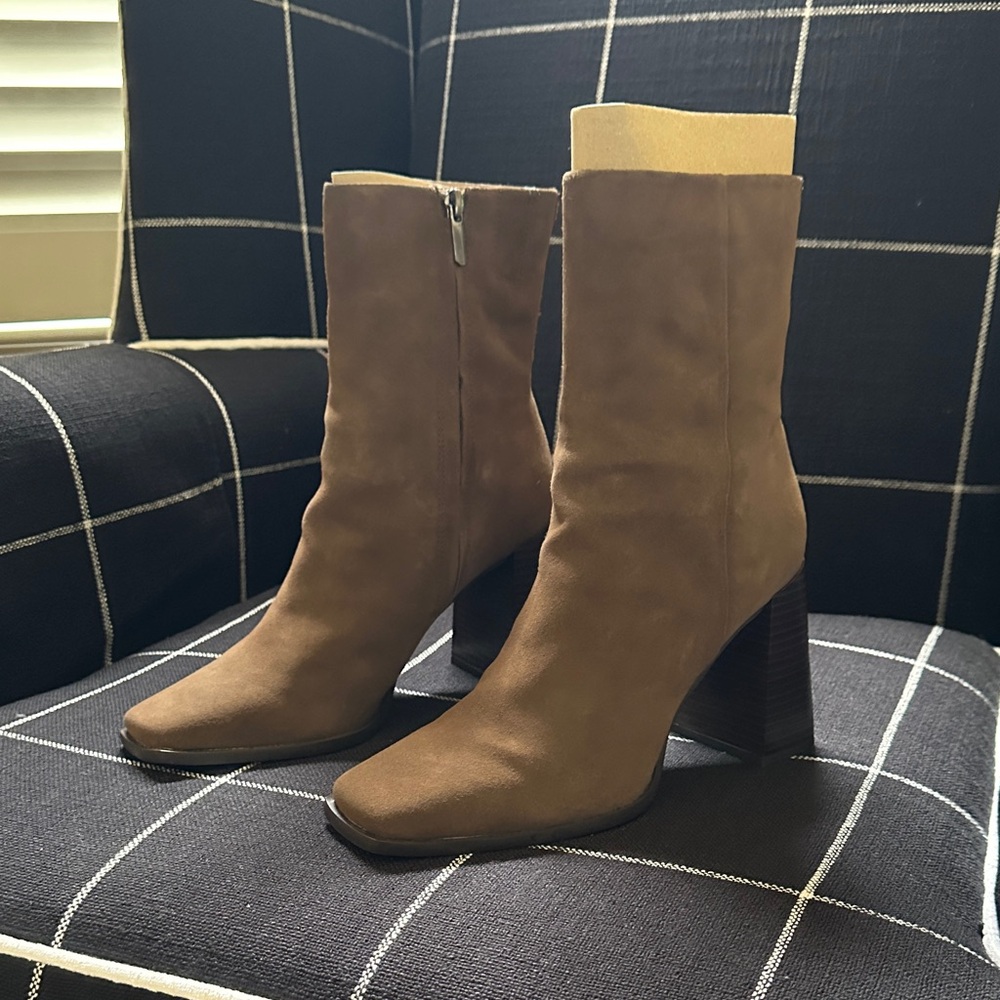 Sam Edelman Tan Heeled Boots